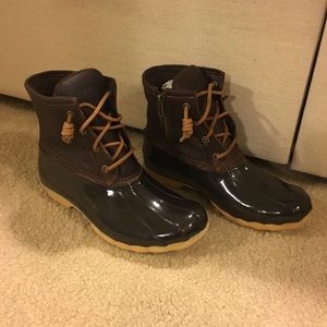 Sperry Duck Boots!